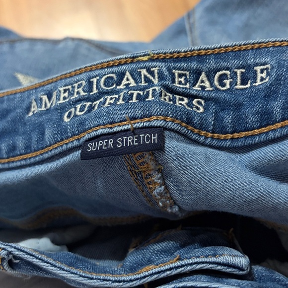 American Eagle Outfitters Light Blue Skinny Jeans - Picture 3 of 4